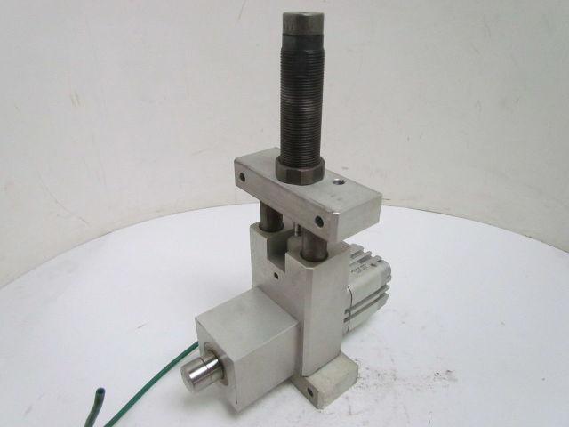 Pneumatic Stop Cylinder Air Stopper W/Hydraulic Shock Absorber