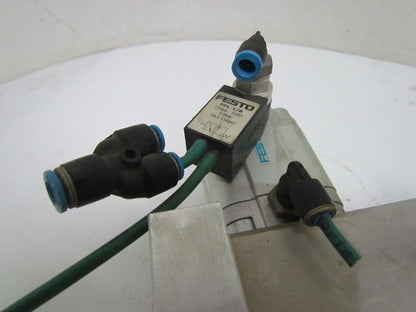 Pneumatic Stop Cylinder Air Stopper W/Hydraulic Shock Absorber