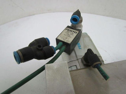 Pneumatic Stop Cylinder Air Stopper W/Hydraulic Shock Absorber