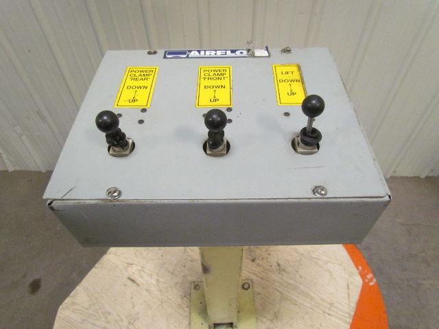 Airfloat Pedestal Mounted Pneumatic Control Operator Station With 3 Air Valves