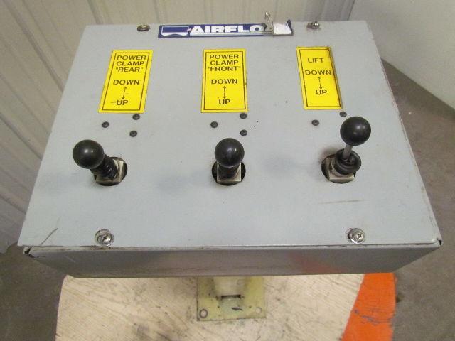 Airfloat Pedestal Mounted Pneumatic Control Operator Station With 3 Air Valves
