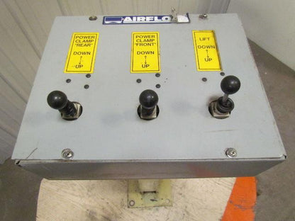Airfloat Pedestal Mounted Pneumatic Control Operator Station With 3 Air Valves