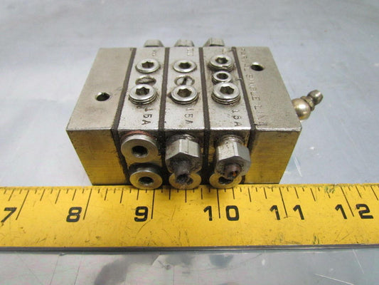 Farval 1000 Series Progressive Divider Valve Manifold