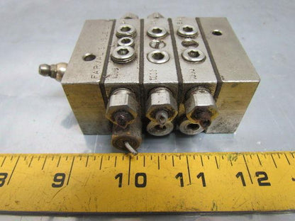 Farval 1000 Series Progressive Divider Valve Manifold