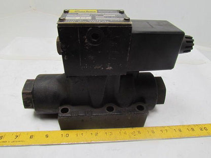 Parker D63W9E5VJ Directional Control Valve 24VDC 3000 PSI Max