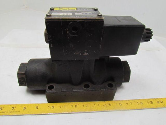 Parker D63W9E5VJ Directional Control Valve 24VDC 3000 PSI Max
