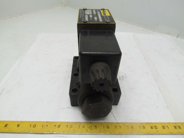 Parker D63W9E5VJ Directional Control Valve 24VDC 3000 PSI Max