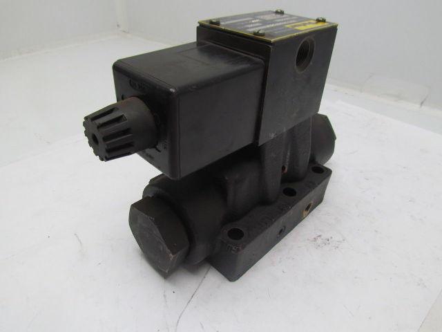 Parker D63W9E5VJ Directional Control Valve 24VDC 3000 PSI Max