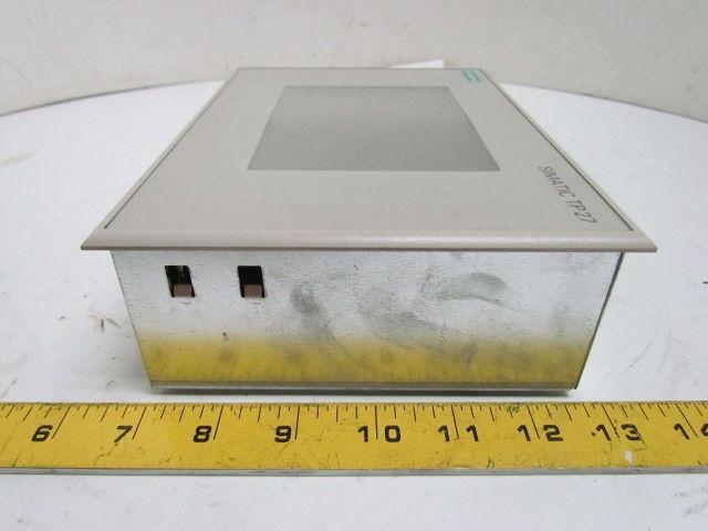 Siemens 6AV3627-1NK00-2AX0 Simatic TP27 Mono Touch-Screen Operator Interface Pan