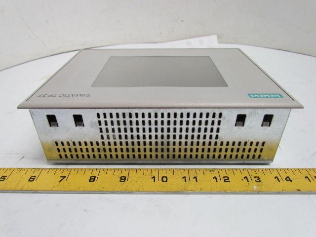 Siemens 6AV3627-1NK00-2AX0 Simatic TP27 Mono Touch-Screen Operator Interface Pan