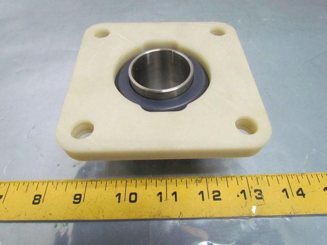 EDT NA4GD7-35MM ZALUE6-35 Polymer 4-Bolt Flange Housing W/Sleeve 35mm ID NIB