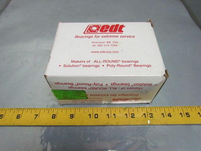 EDT NA4GD7-35MM ZALUE6-35 Polymer 4-Bolt Flange Housing W/Sleeve 35mm ID NIB