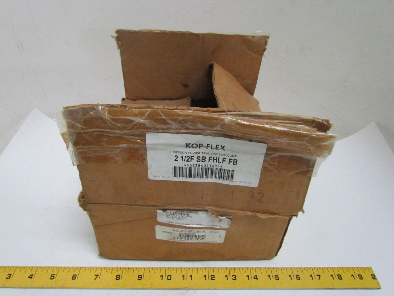 2 1/2 SB FHLF FB Kop-Flex Coupling Sleeve 2.4985" .001 Bore 5/8x5/16" Keyway