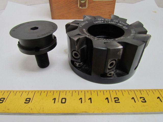 Clapp-Haney Shell Mill Cutter 7 Station W/PCD Inserts W/Box