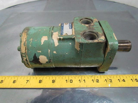 Eaton 101 1279 007 H Ser Spool Valve Hydraulic Motor 4 Bolt Flange SAE #10 Ports