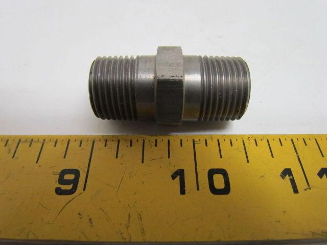 Graco 166469 166-469 Hex Nipple Fitting 3/8" NPT 3/4" Hex NEW