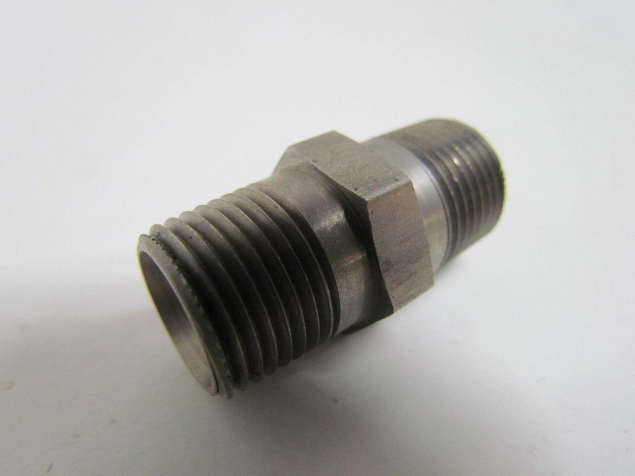 Graco 166469 166-469 Hex Nipple Fitting 3/8" NPT 3/4" Hex NEW