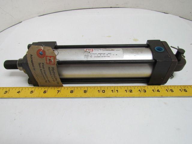Hydro-Line Q5DCM-2x3-N-1-2-N-N-N-2-2-X  Pneumatic Air Cylinder 2" Bore 3" Stoke