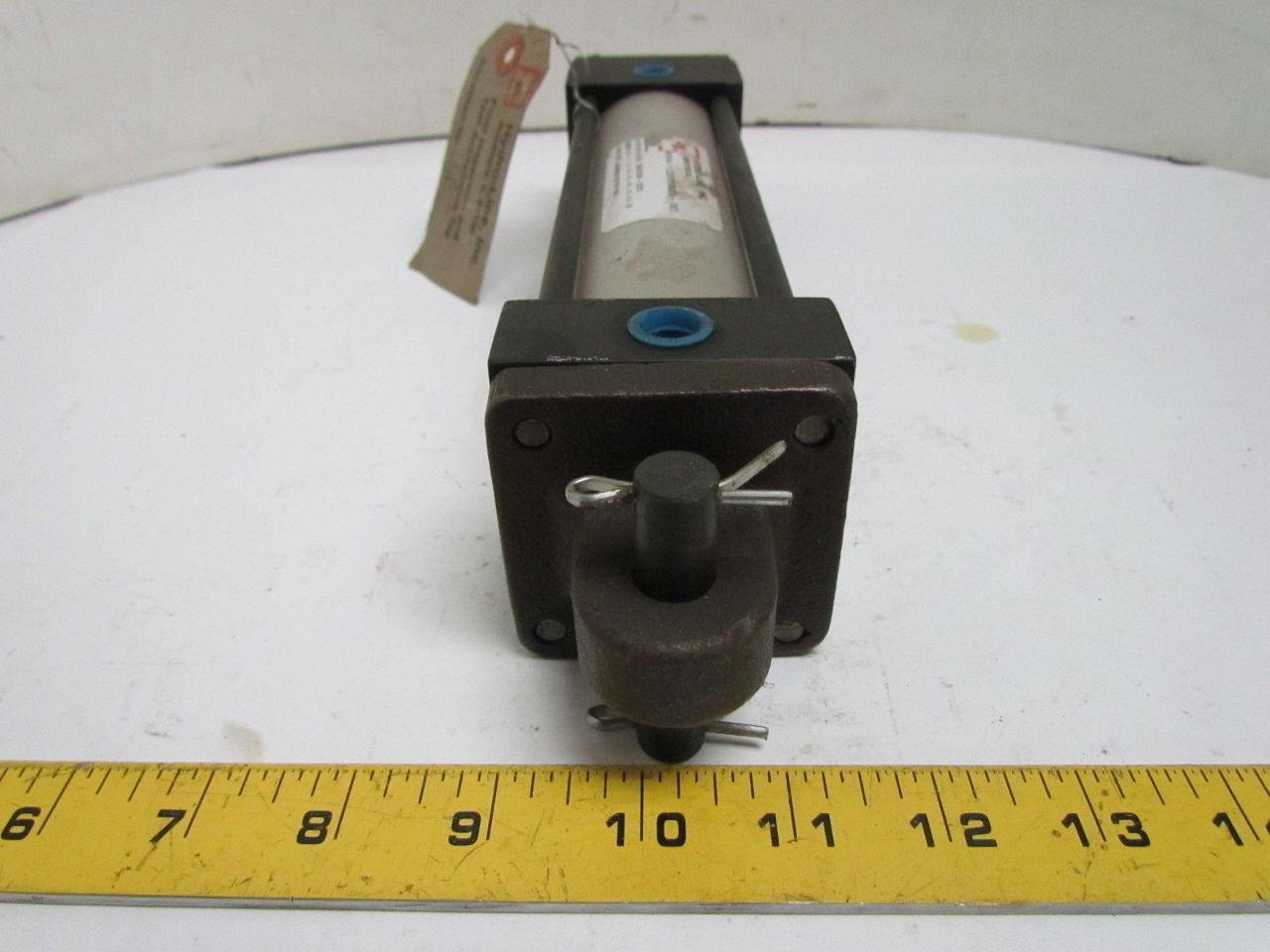 Hydro-Line Q5DCM-2x3-N-1-2-N-N-N-2-2-X  Pneumatic Air Cylinder 2" Bore 3" Stoke