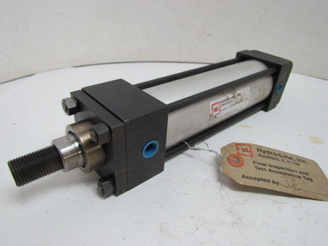 Hydro-Line Q5DCM-2x3-N-1-2-N-N-N-2-2-X  Pneumatic Air Cylinder 2" Bore 3" Stoke