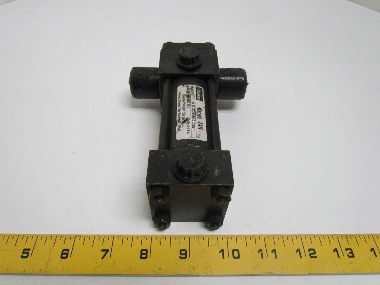 Parker 01.50 CD2ANU14AC Pneumatic Air Cylinder 1-1/2" Bore 2"Stroke AN Trunninon