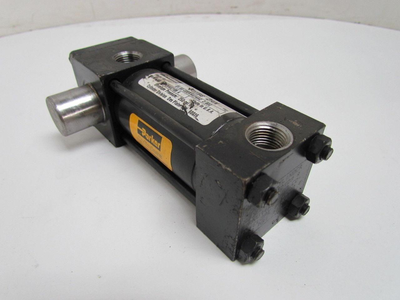 Parker 01.50 CD2ANU14AC Pneumatic Air Cylinder 1-1/2" Bore 2"Stroke AN Trunninon