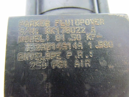 Parker 01.50 KF-TB2AU14A14A 1.500 Pneumatic Air Cylinder 1-1/2"Bore 1-1/2"Stroke