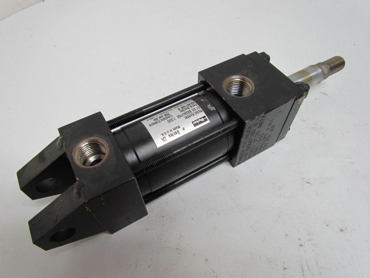 Parker 01.50 BB2AU18A 1.5000 Pneumatic Air Cylinder 1-1/2" Bore 1-1/2" Stroke 2A