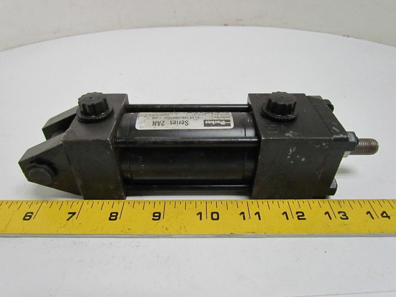 Parker 01.50 CBB2ANU14AC 2.000 Pneumatic Air Cylinder 1-1/2" Bore 2" Stroke 2AN