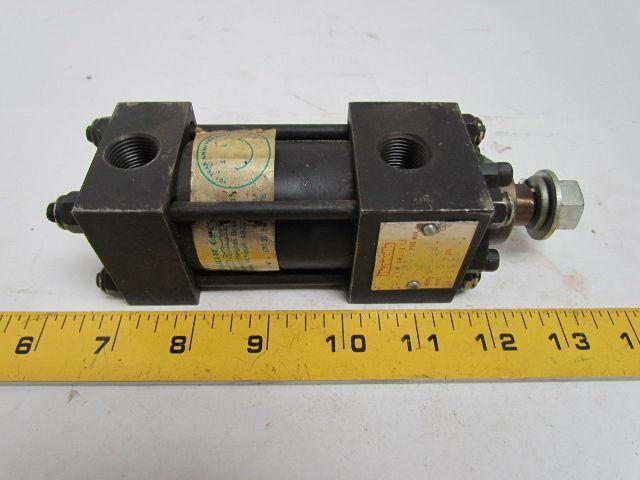 Hennells NC9-MS4-NC Pneumatic Air Cylinder 1-1/2" Bore 1" Stroke 250 PSI 1.5x1"