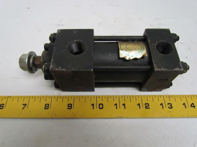 Hennells NC9-MS4-NC Pneumatic Air Cylinder 1-1/2" Bore 1" Stroke 250 PSI 1.5x1"