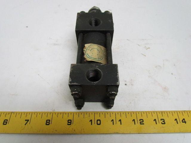 Hennells NC9-MS4-NC Pneumatic Air Cylinder 1-1/2" Bore 1" Stroke 250 PSI 1.5x1"