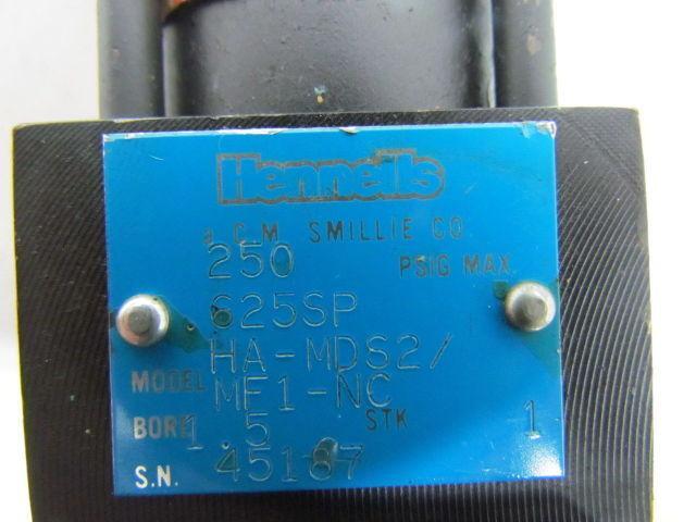 Hennells HA-MDS2/MF1-NC Pneumatic Air Cylinder 1-1/2" Bore 1" Stroke Double Rod