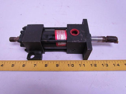 Hennells HA-MDS2/MF1-NC Pneumatic Air Cylinder 1-1/2" Bore 1" Stroke Double Rod