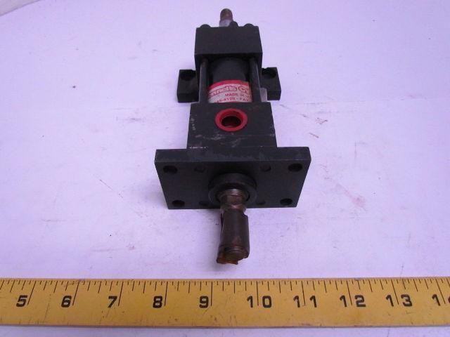 Hennells HA-MDS2/MF1-NC Pneumatic Air Cylinder 1-1/2" Bore 1" Stroke Double Rod