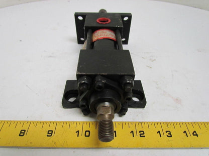 Hennells HA-MDS2/MF1-NC Pneumatic Air Cylinder 1-1/2" Bore 1" Stroke Double Rod