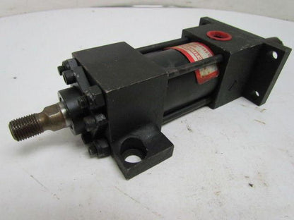 Hennells HA-MDS2/MF1-NC Pneumatic Air Cylinder 1-1/2" Bore 1" Stroke Double Rod