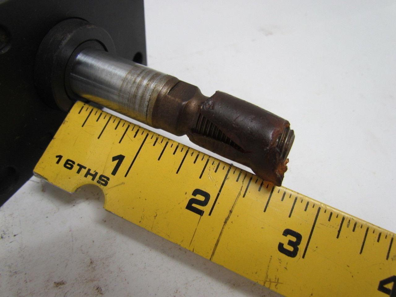 Hennells HA-MDS2/MF1-NC Pneumatic Air Cylinder 1-1/2" Bore 1" Stroke Double Rod