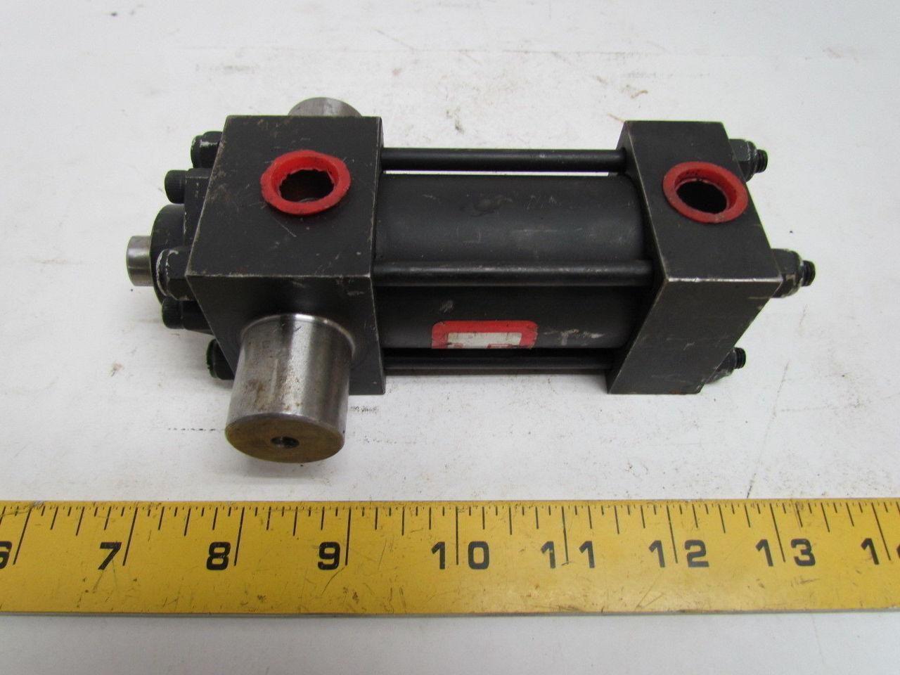 Hennells NC9-MT1-NC Pneumatic Air Cylinder 1-1/2" Bore 1-1/4" Stroke Trunnion