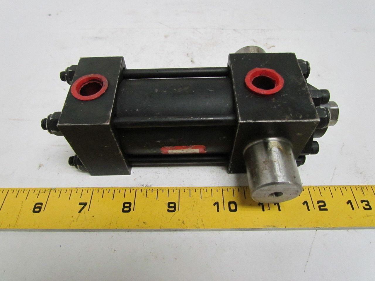 Hennells NC9-MT1-NC Pneumatic Air Cylinder 1-1/2" Bore 1-1/4" Stroke Trunnion