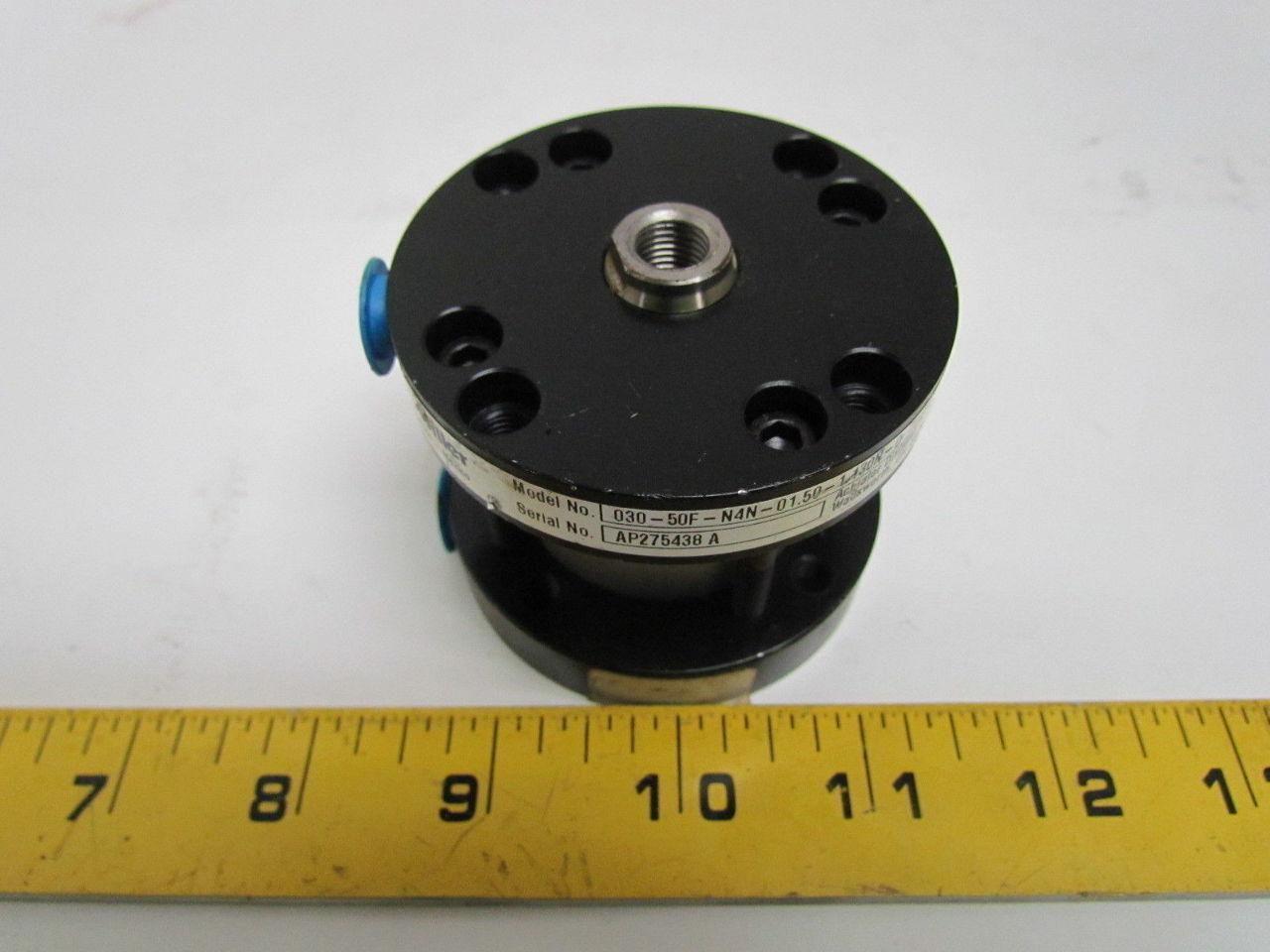 Miller 030-50F-N4N-01.50-1.130N-0 Pneumatic Air Cylinder 1-1/2"Bore 1-1/8"Stroke