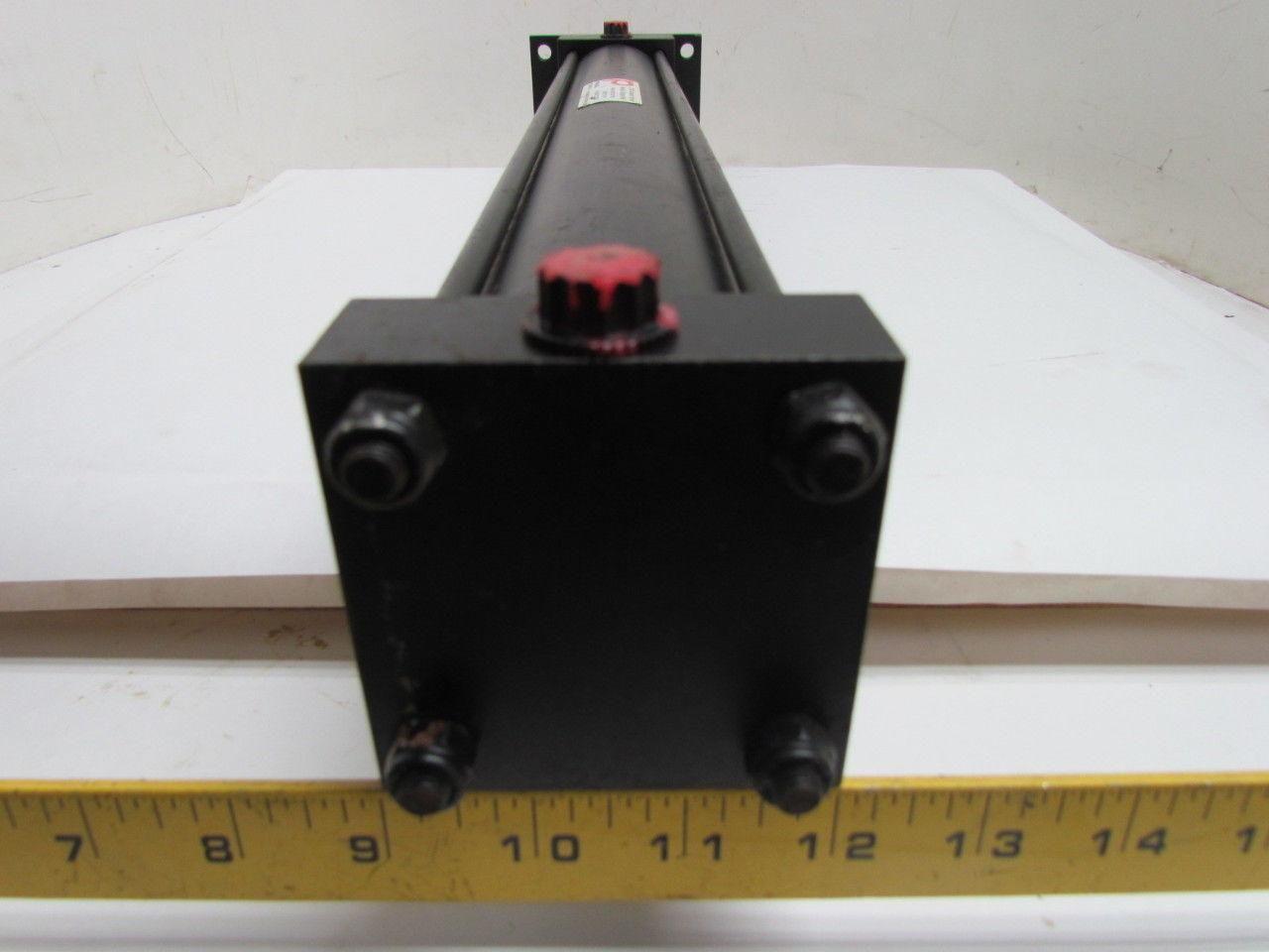 Peninsular NC9-MF1-BR Pneumatic Air Cylinder 2-1/2" Bore 19" Stroke 250 PSI