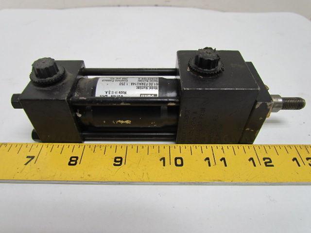 Parker 01.00 F2ANU14A 1.250 Pneumatic Air Cylinder 1" Bore 1-1/4" Stroke 2AN