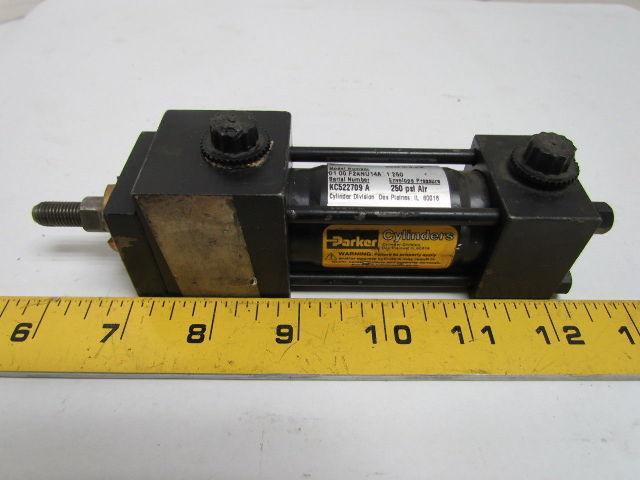 Parker 01.00 F2ANU14A 1.250 Pneumatic Air Cylinder 1" Bore 1-1/4" Stroke 2AN