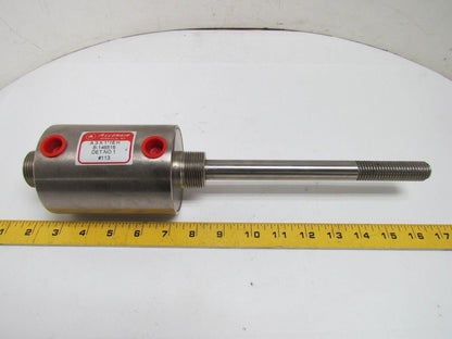 Allenair A 3X1 16H B-146516 Pneumatic Air Cylinder 3"Bore 1-1/2"Stroke Stainless