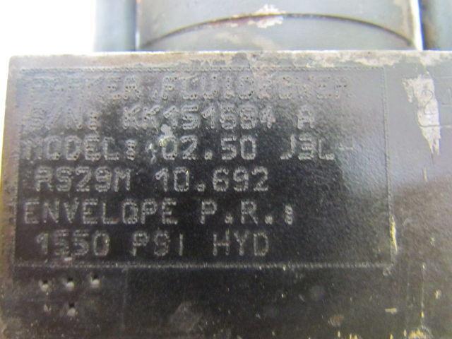 Parker 02.50 J3L-RS29M 10.692 Hydraulic Cylinder 2.50" Bore x 10.692" Stroke 3L