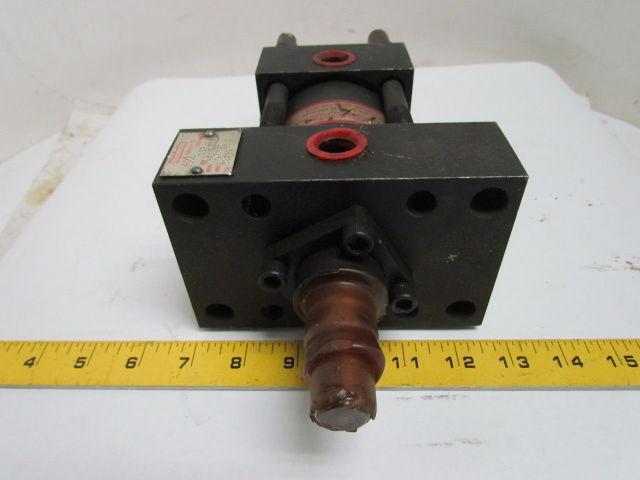 Hennells HD2-MDE5/MX2-BR Hydraulic Cylinder 2-1/2" Bore 1" Stroke Double Rod