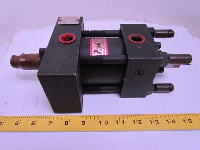 Hennells HD2-MDE5/MX2-BR Hydraulic Cylinder 2-1/2" Bore 1" Stroke Double Rod