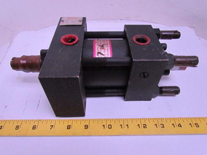 Hennells HD2-MDE5/MX2-BR Hydraulic Cylinder 2-1/2" Bore 1" Stroke Double Rod