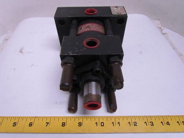 Hennells HD2-MDE5/MX2-BR Hydraulic Cylinder 2-1/2" Bore 1" Stroke Double Rod